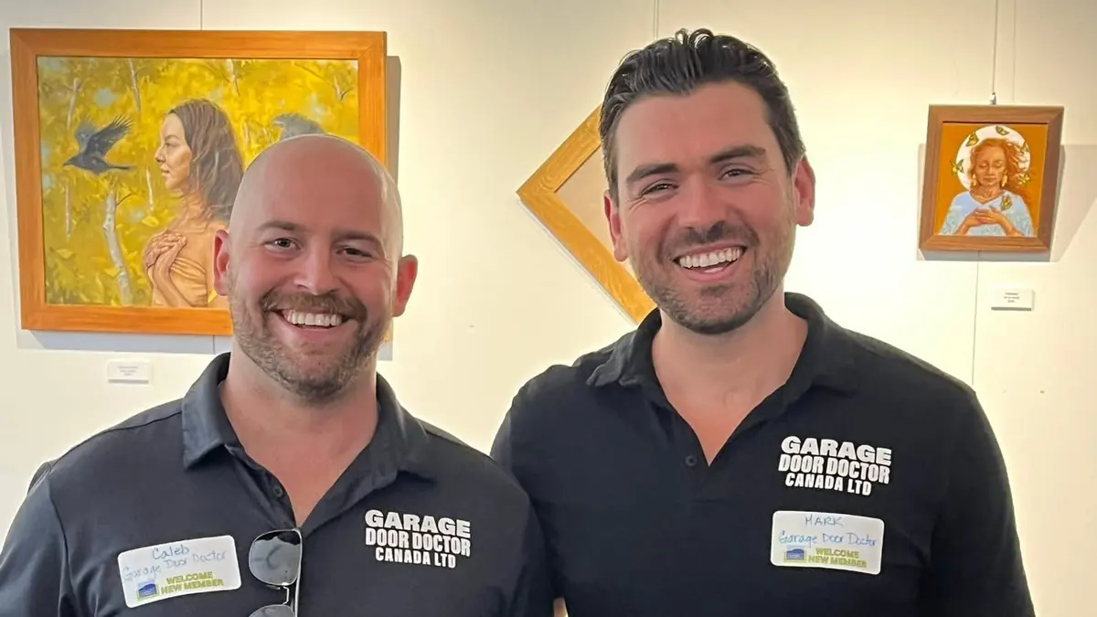 Caleb and Mark, co-owners of Garage Door Doctor Canada