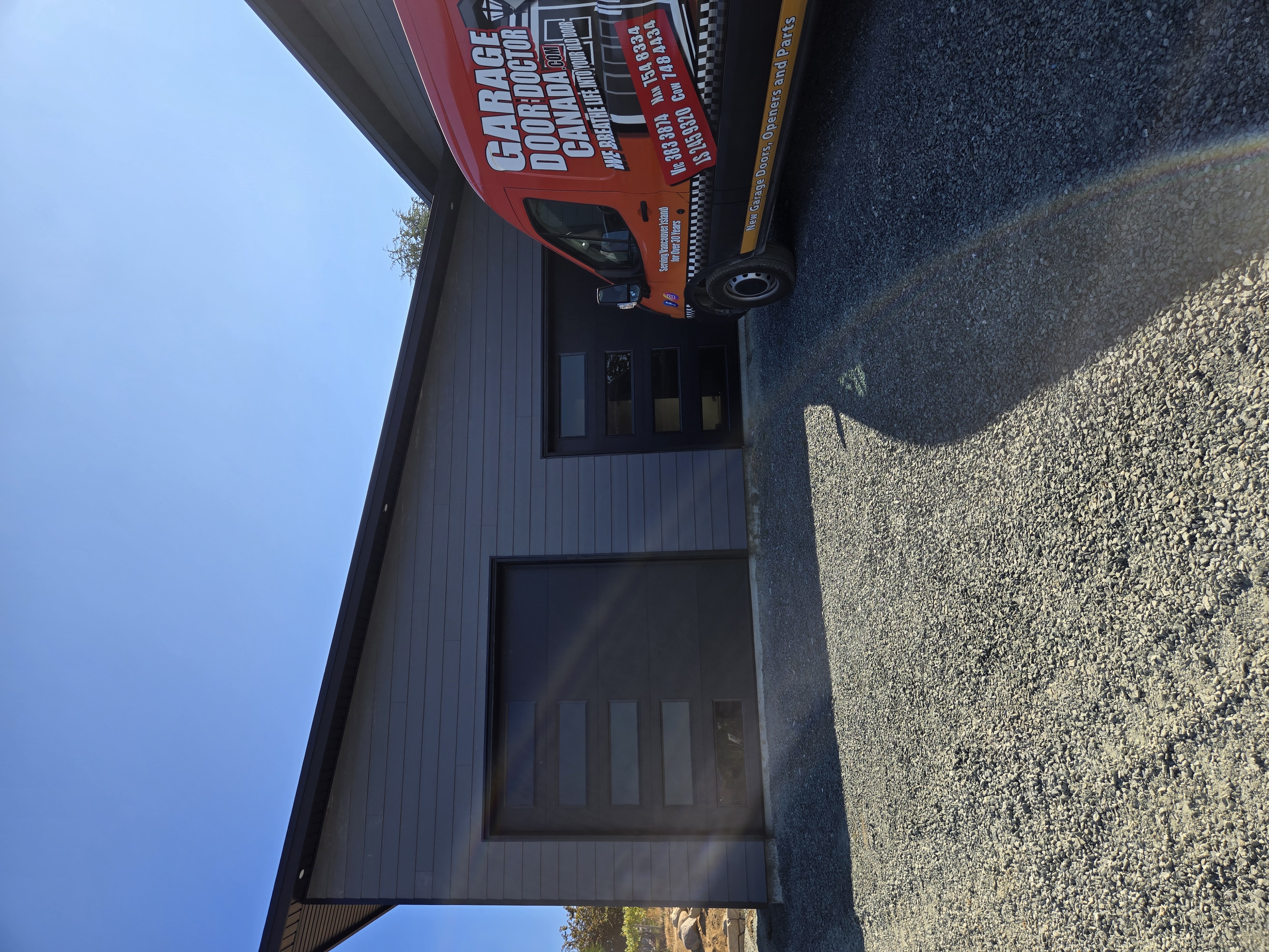 Garage door project